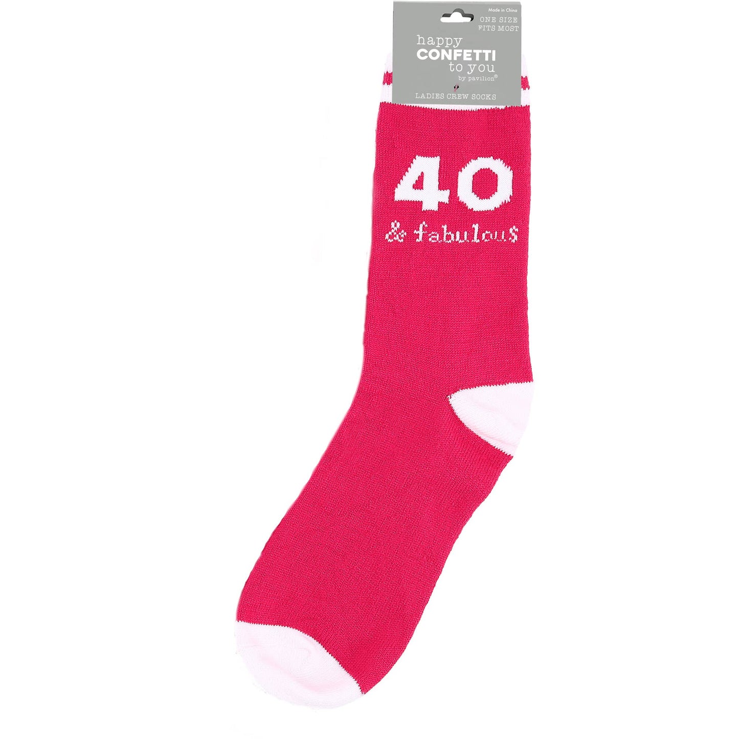 40 & Fabulous Sock