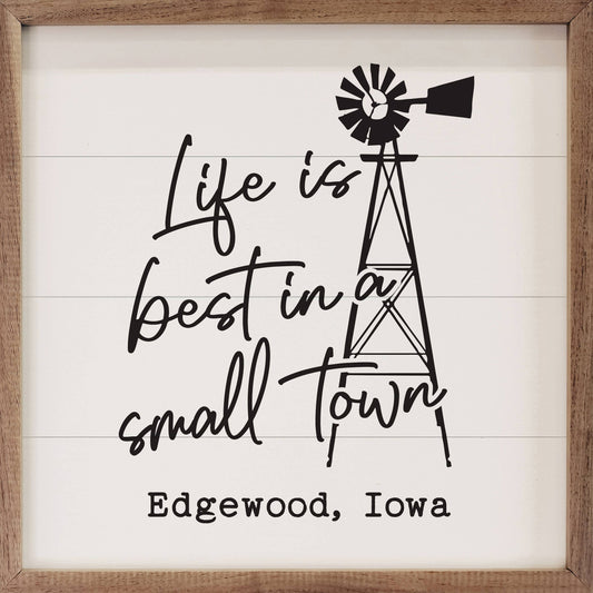 Life Is Best Windmill