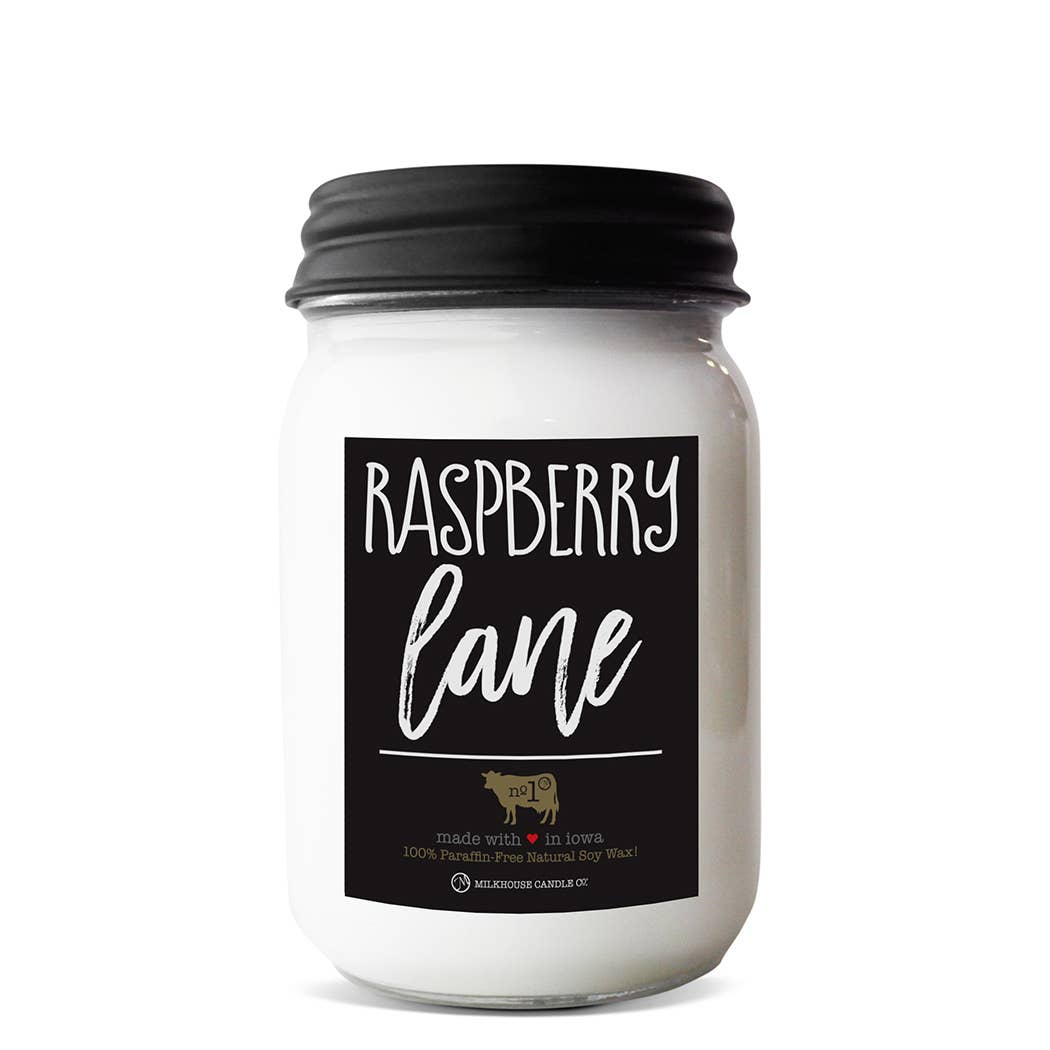Mason Candle Raspberry