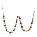 Holiday Wood Garland - 40"