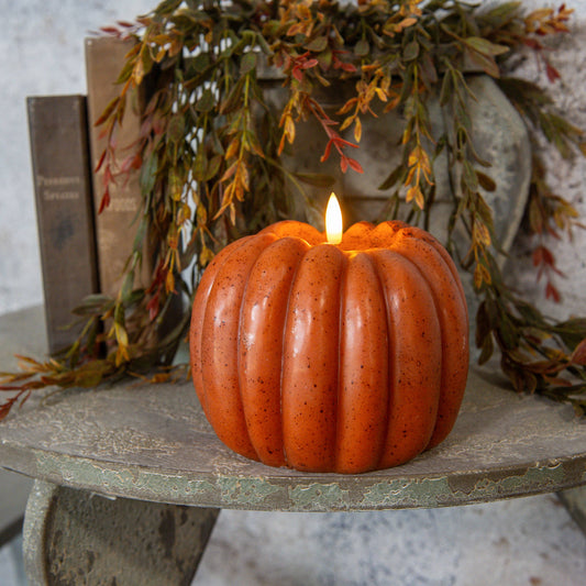 Candle Pumpkin 5"