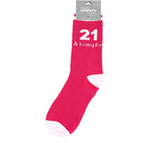 21 & Having Fun Sock