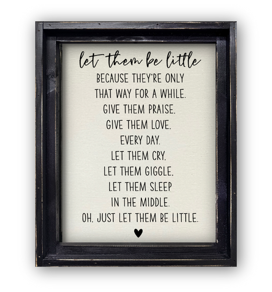 Let Them Be Little