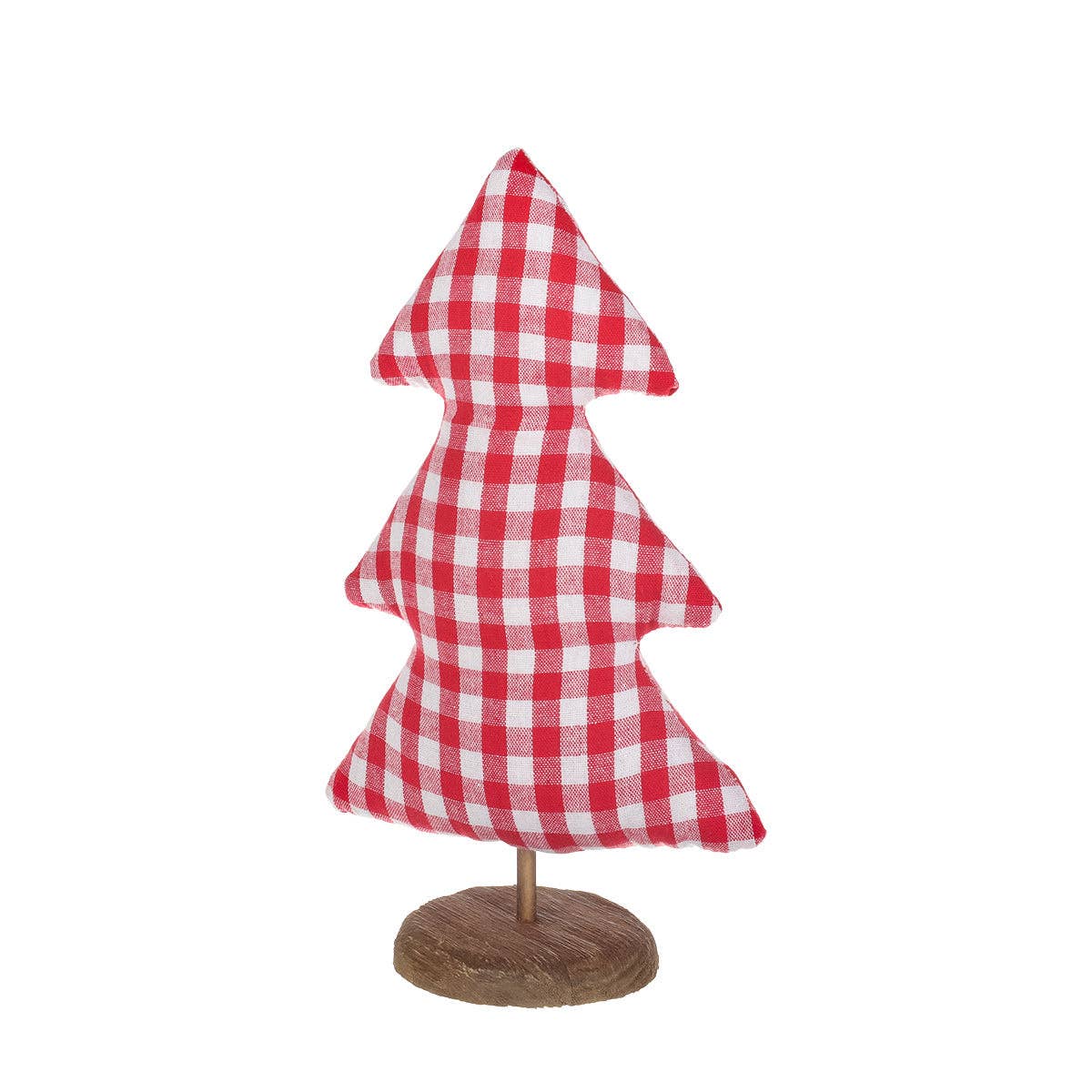Red White Fabric Tree