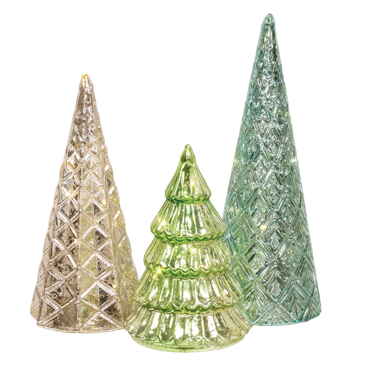 Mercury LED Christmas Trees