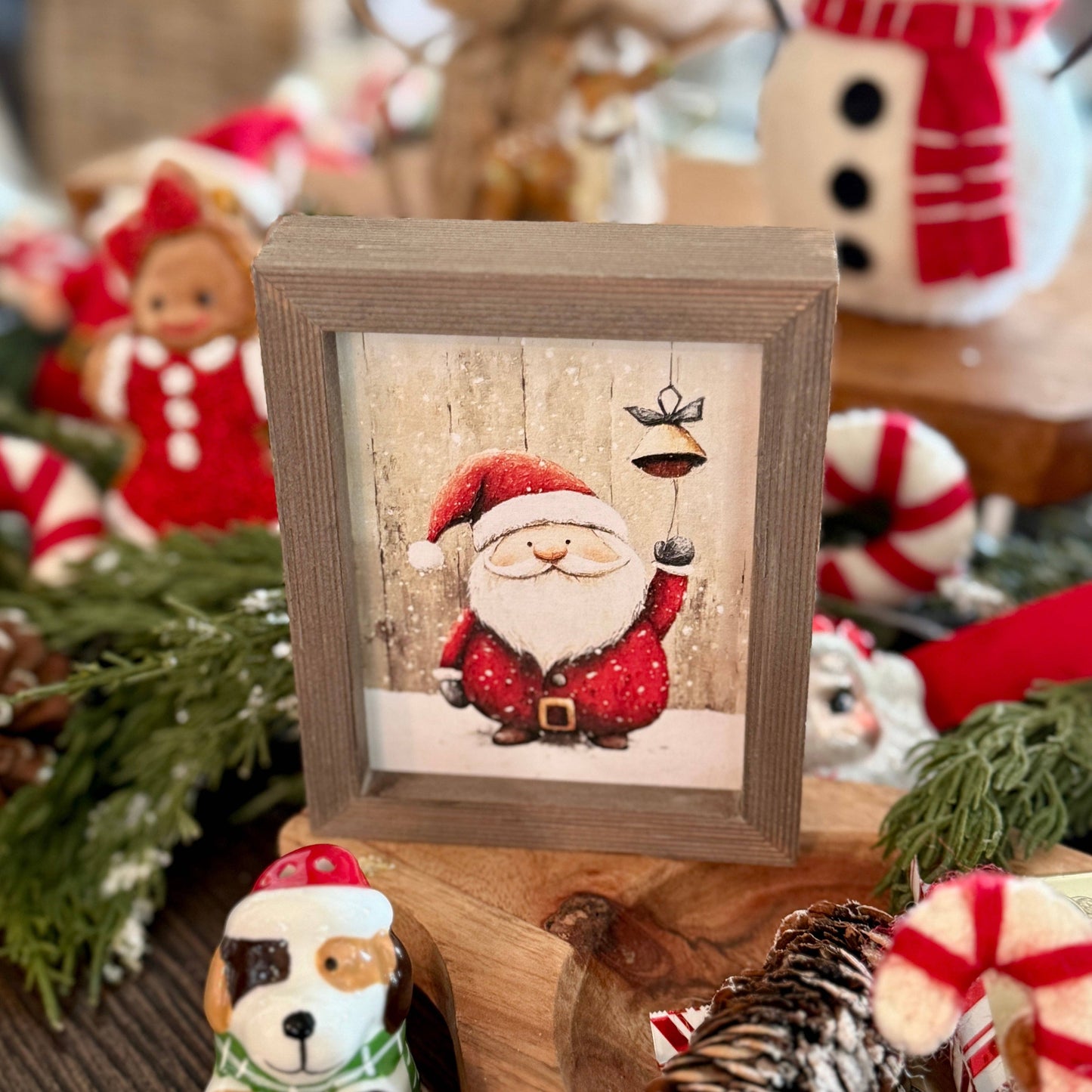 Whimsy Santa Mini Frame