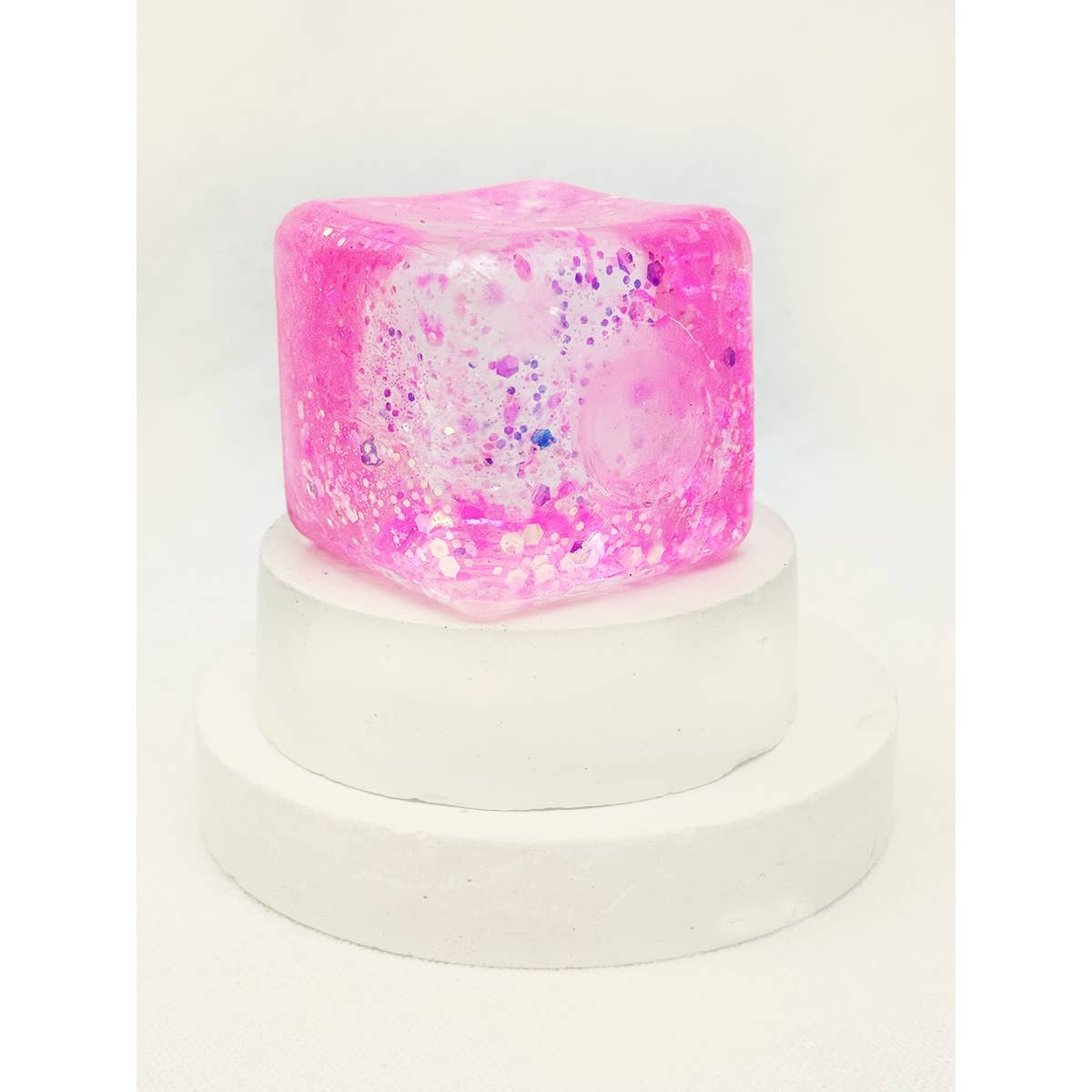 Glitter Ice Cube Squishy