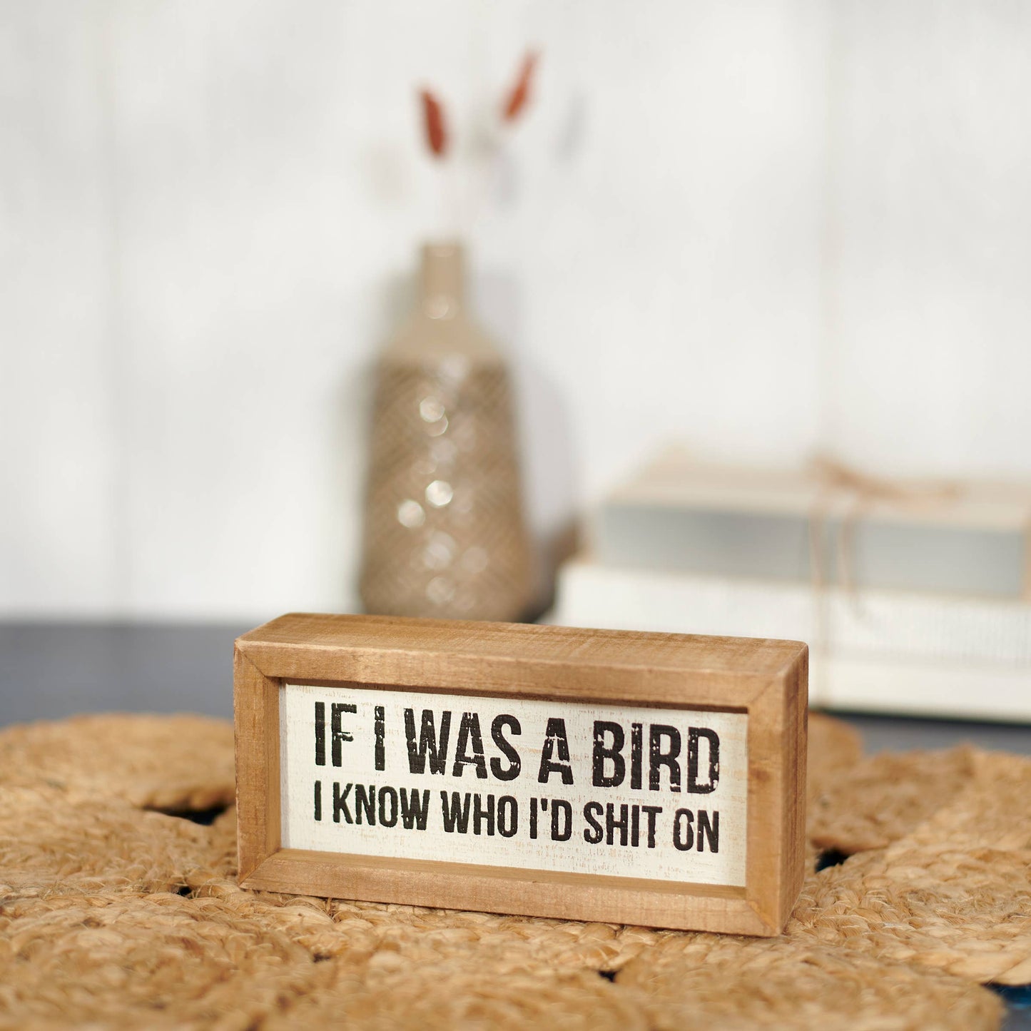 A Bird Shit Box Sign