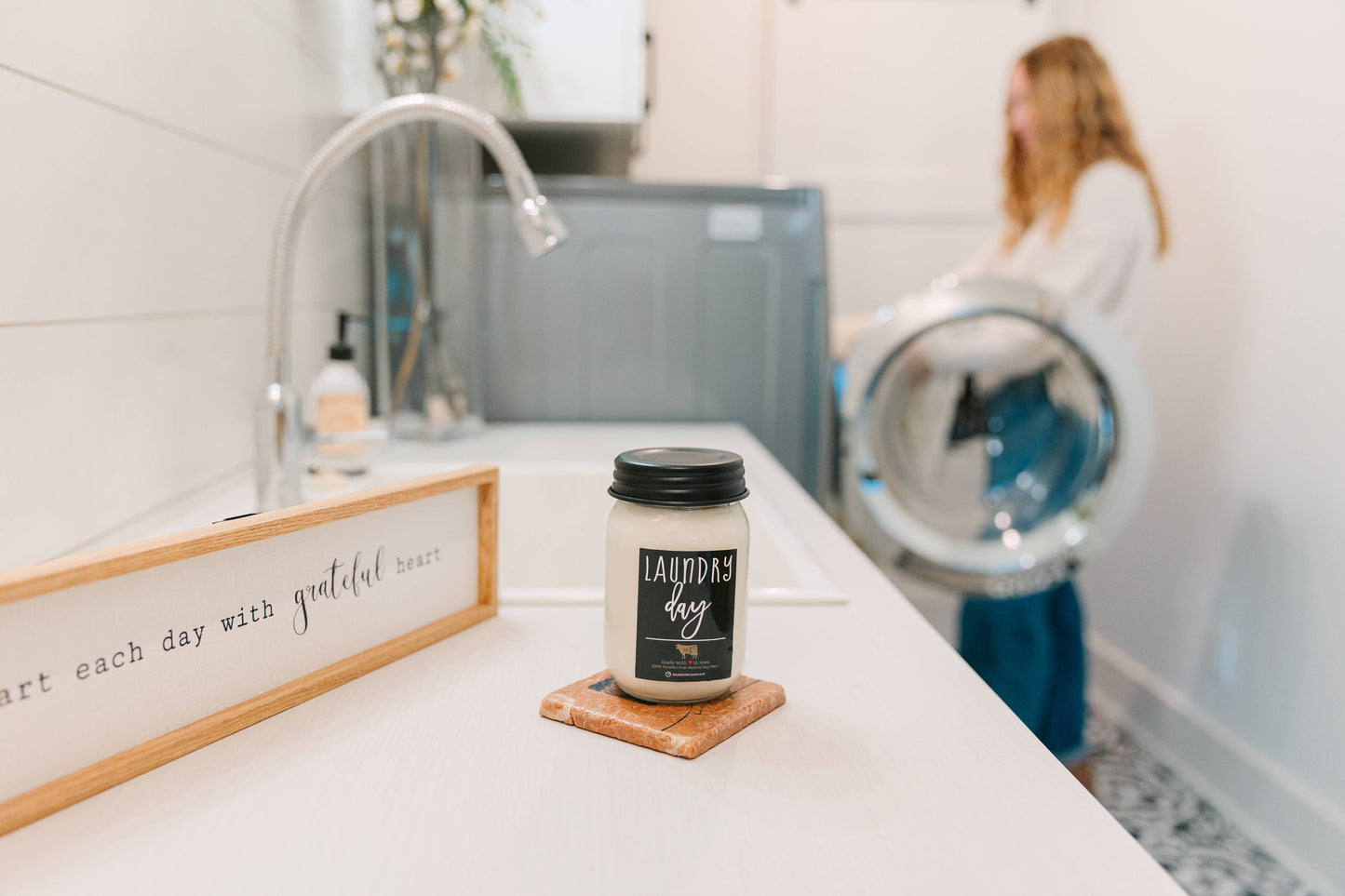 Mason Candle Laundry