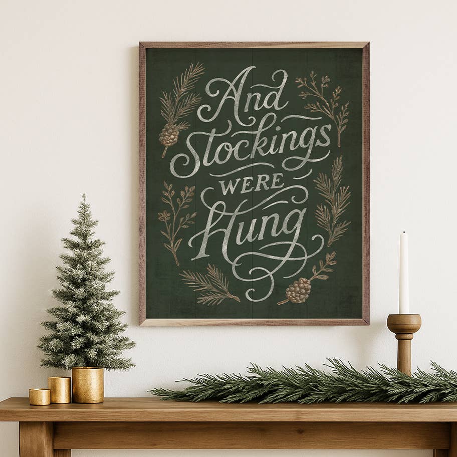 Stockings Were Hung Green