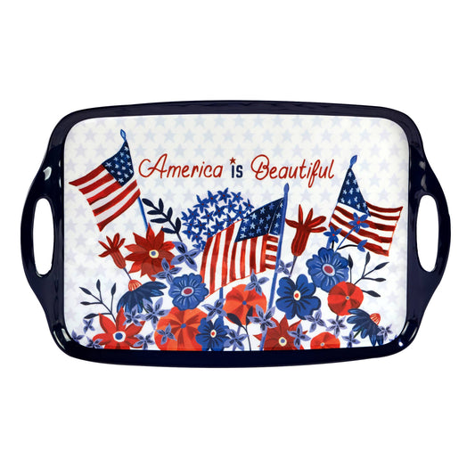 July 4 Rect Tray