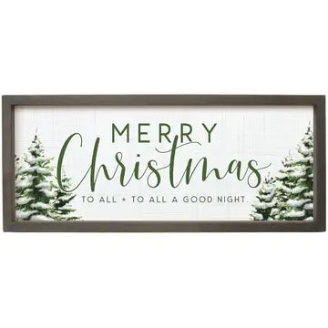 Merry Christmas Framed