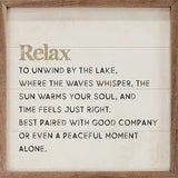 Wood Sign 8x8