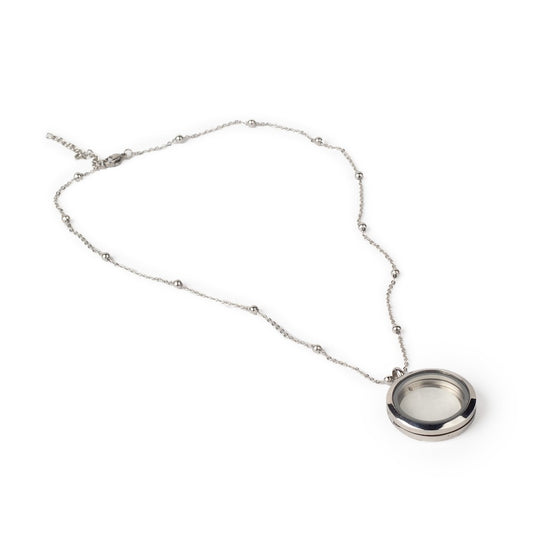 Sub Necklace w/locket beaded ch