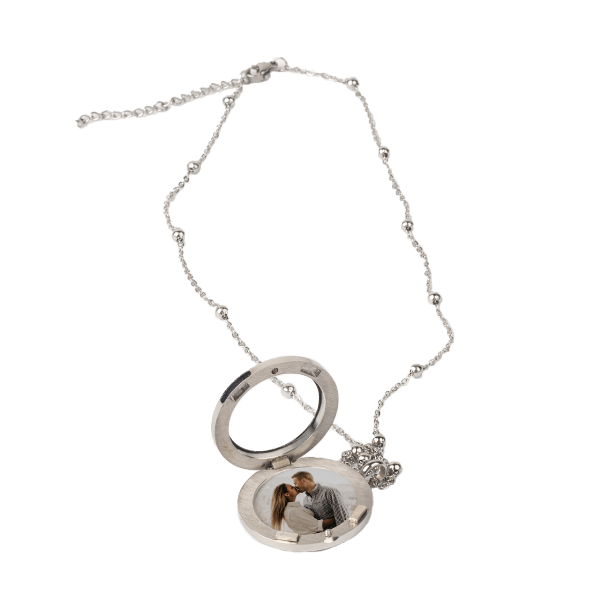 Sub Necklace w/locket beaded ch