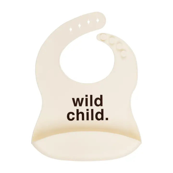 Silicone bib Wild Child