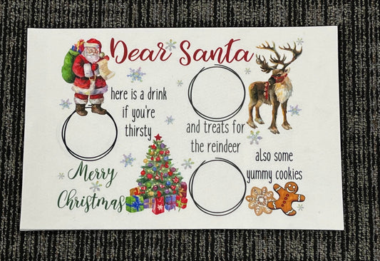 Felt Tray Insert/Placemat Christmas