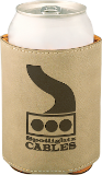 Can Coolers - Leatherette - Laser Engraved