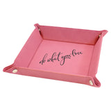 Trinket Tray - Snap Up Leatherette