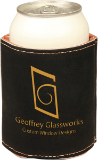Can Coolers - Leatherette - Laser Engraved