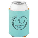 Can Coolers - Leatherette - Laser Engraved