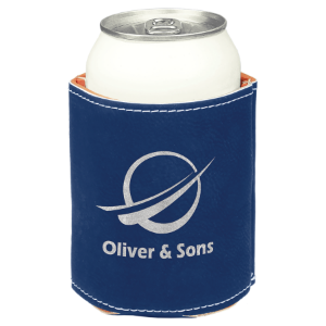 Can Coolers - Leatherette - Laser Engraved
