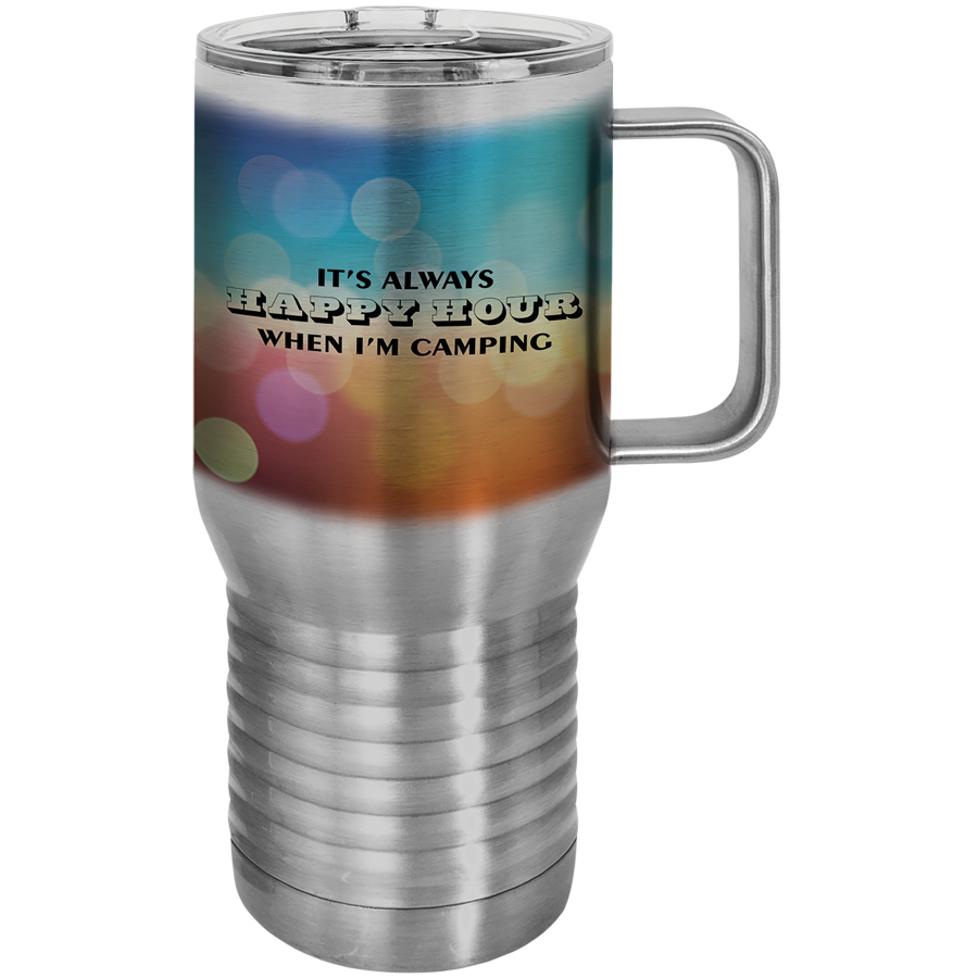 Travel Mug Color Print 20oz