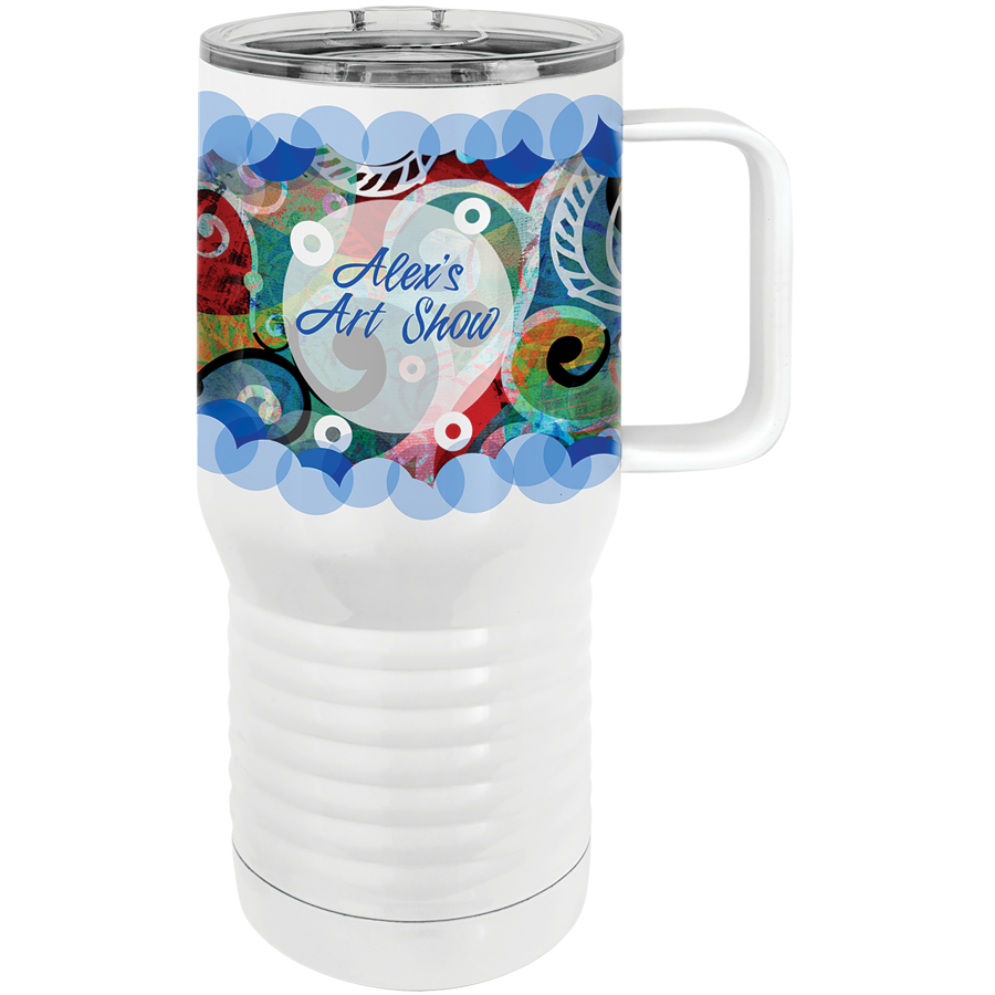 Travel Mug Color Print 20oz