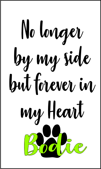 Dog Tags Memorial - Sublimated Photo
