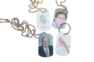 Dog Tags Memorial - Sublimated Photo