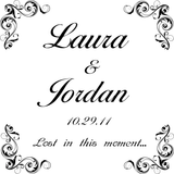 Glass Bank 5x5 - Laser Engraved