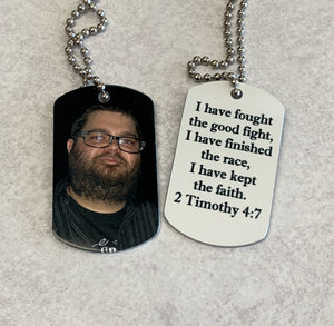 Dog Tag Brent Licata Memorial