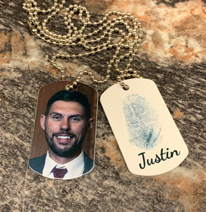 Dog Tag Justin Hinners Memorial