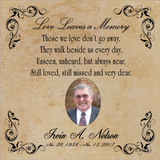 Photo Panel - Memorial Plaque - 6x6