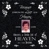 Photo Panel - Memorial Plaque - 6x6