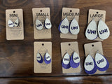 Earrings ISU IOWA UNI